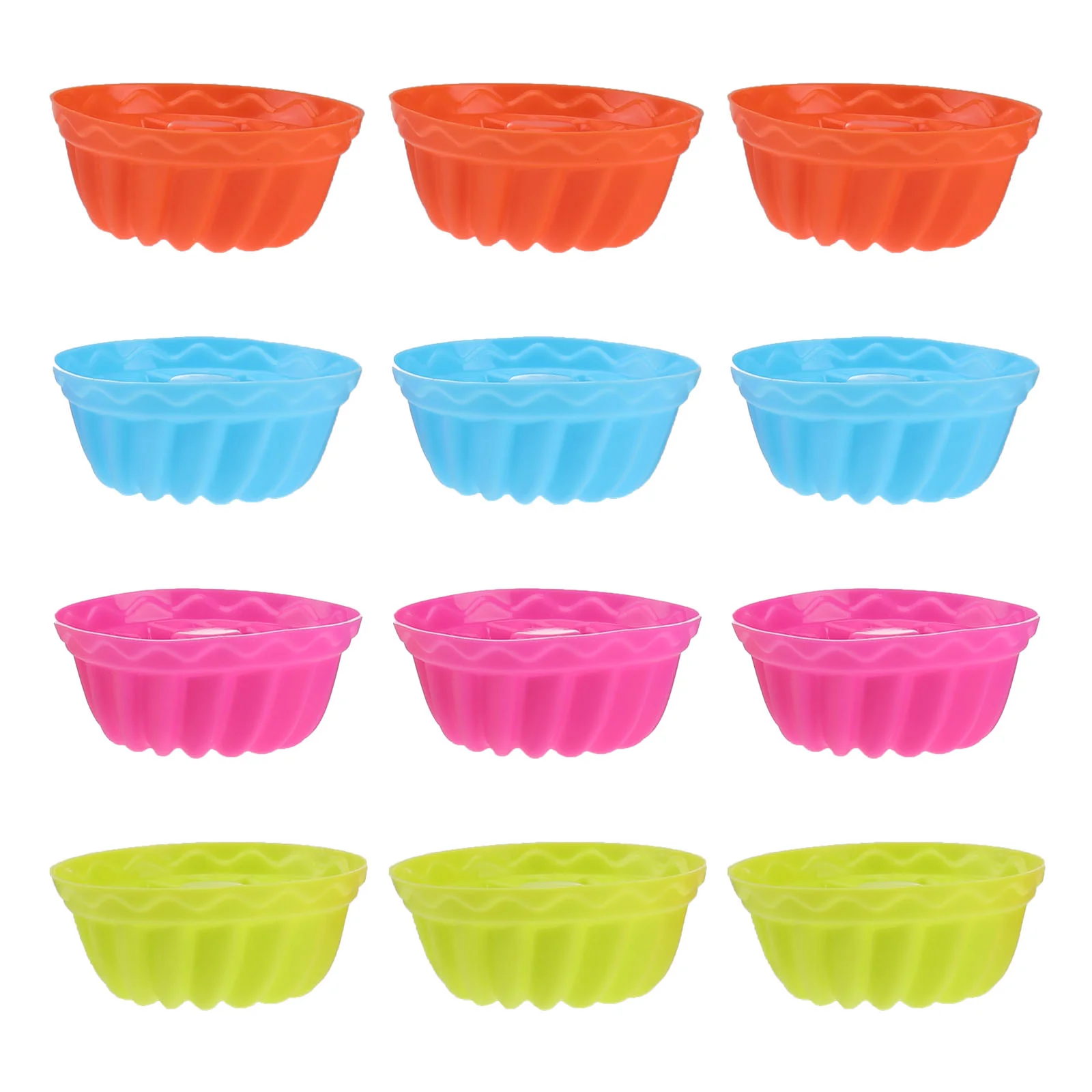12Pcs Silicone Round Chiffon Cake Silicone Chiffon Dessert Baking Tool (Random Colors) silicone baking
12Pcs Silicone Round Chiffon Cake Silicone Chiffon Dessert Baking Tool (Random Colors) silicone baking