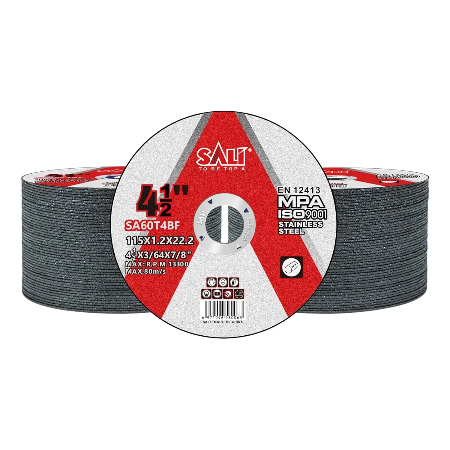 100 Pack 4.5in Stainless Steel Cutting Wheels for Die Grinder, Air Cut Off Tool, Electric Cut Off Tool, Zirconia Oxide Grit, Red
100 Pack 4.5in Stainless Steel Cutting Wheels for Die Grinder, Air Cut Off Tool, Electric Cut Off Tool, Zirconia Oxide Grit, Red