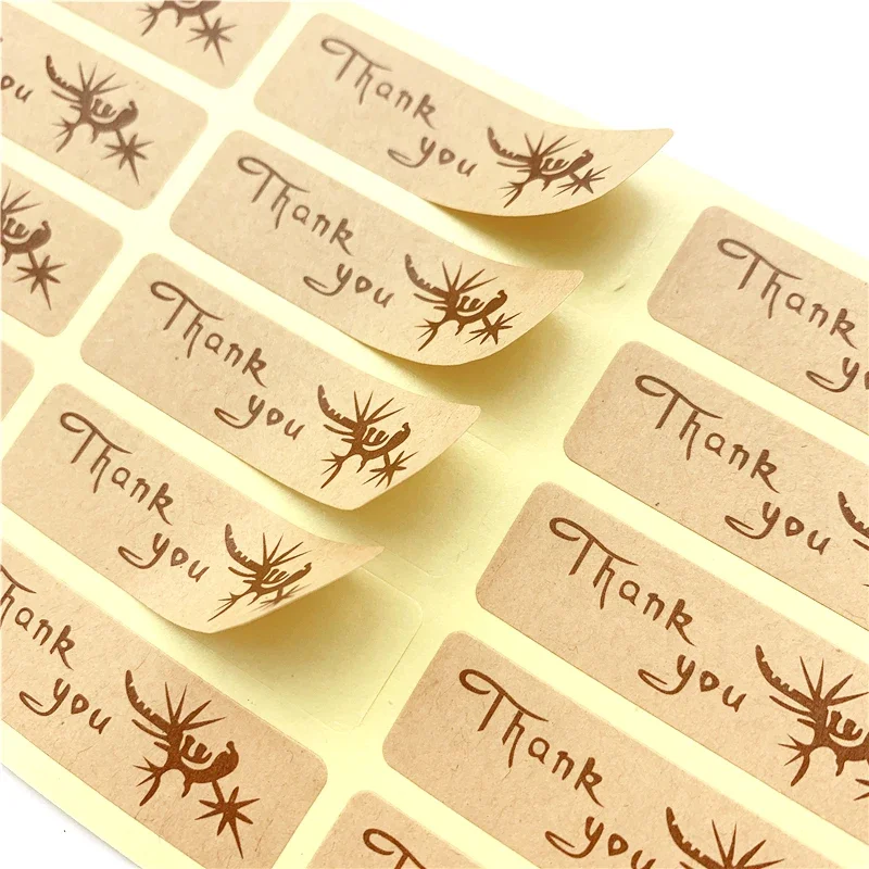 100pcs/pack Long Cowhide Thank You Adhesive Cake Packaging Baking DIY Gift Planner Album Stickers
100pcs/pack Long Cowhide Thank You Adhesive Cake Packaging Baking DIY Gift Planner Album Stickers