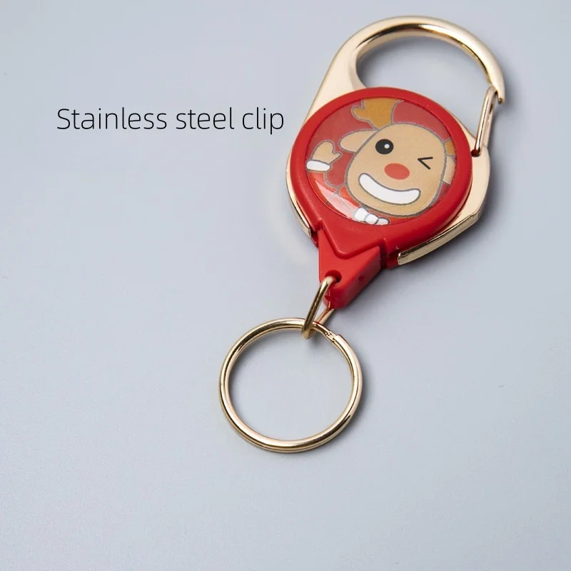 4-Pack Cartoon Animal-shaped Keychains Zinc Alloy Buckle Retractable Durable Badge Reels Outdoor Practical Key & Card Holders
4-Pack Cartoon Animal-shaped Keychains Zinc Alloy Buckle Retractable Durable Badge Reels Outdoor Practical Key & Card Holders