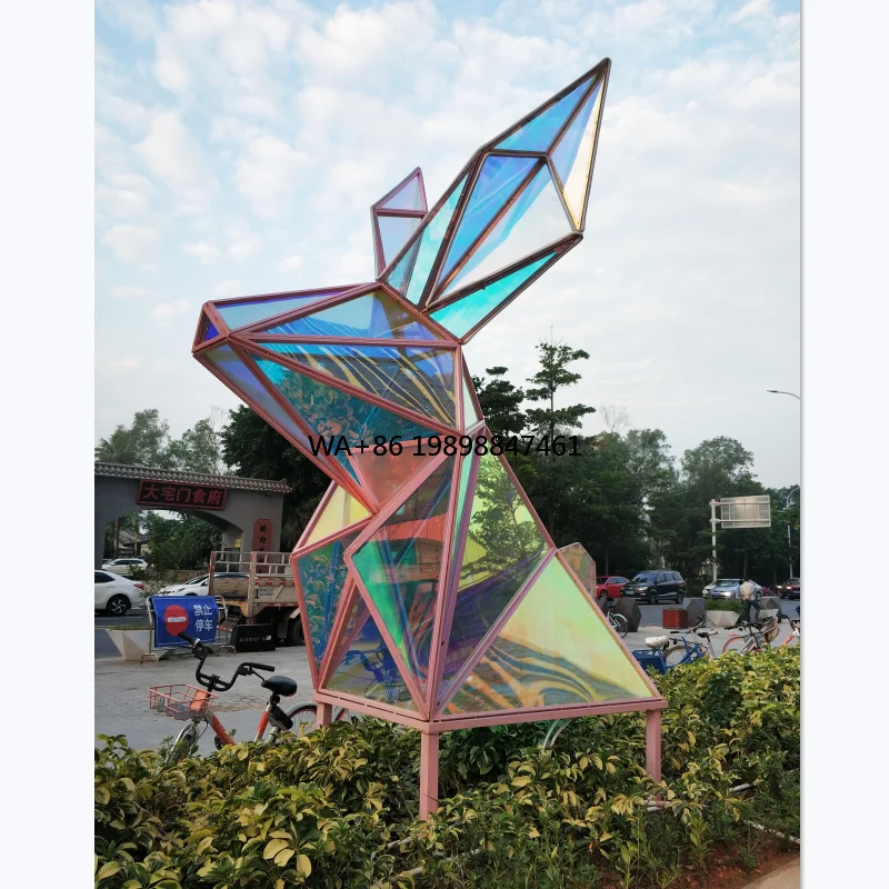 Giant Rabbit Shape Led Sculpture Street Light Motif Light for Outdoor Decoration Luminous
Giant Rabbit Shape Led Sculpture Street Light Motif Light for Outdoor Decoration Luminous