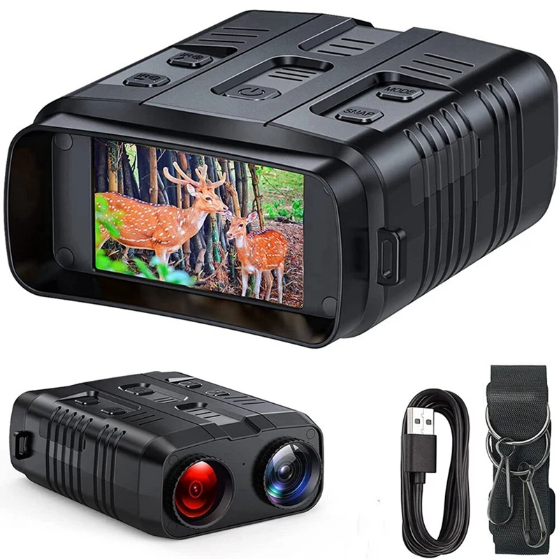 3CGRO-R19 Digital Night Vision Binoculars 4K 1080P Infrared Night Vision Goggle Recorder 300M For Outdoor Hunting Camping
3CGRO-R19 Digital Night Vision Binoculars 4K 1080P Infrared Night Vision Goggle Recorder 300M For Outdoor Hunting Camping