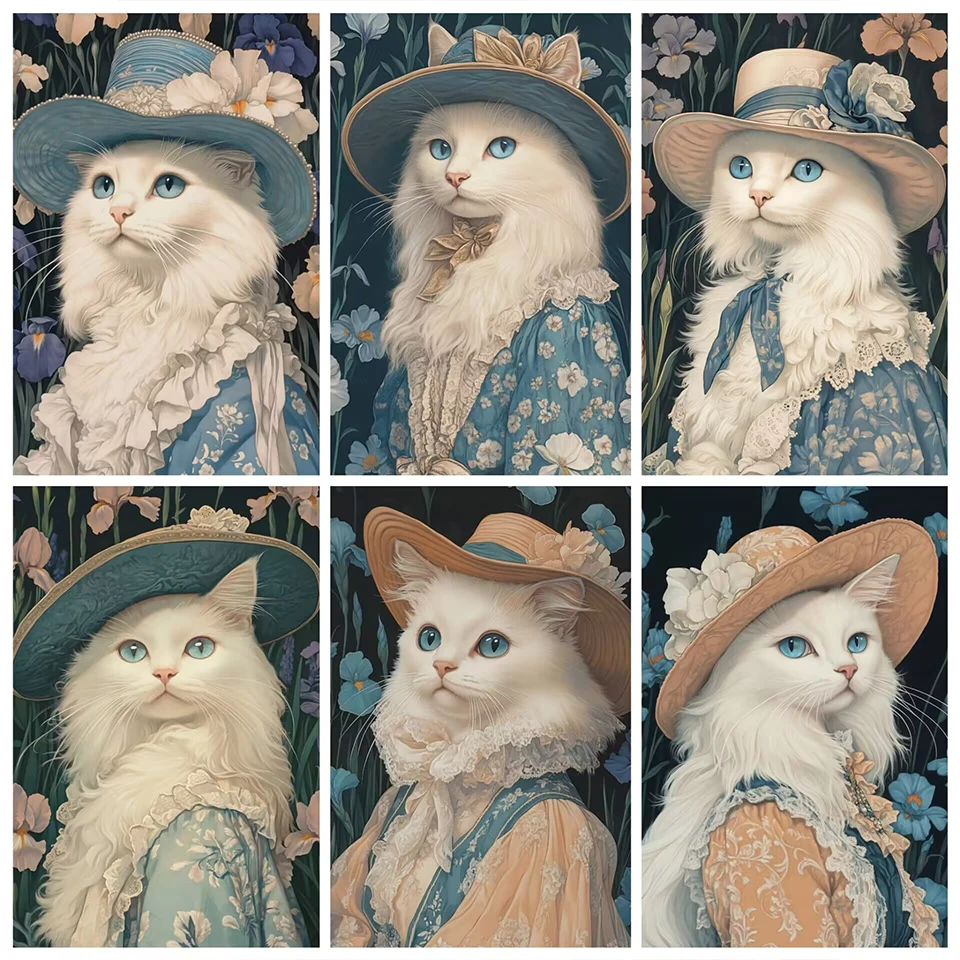 New Arrival Animal Diamond Painting 5D Cat Flower Rhinestone Embroidery Diy Square Round Mosaic Cross Stitch Decor Mural
New Arrival Animal Diamond Painting 5D Cat Flower Rhinestone Embroidery Diy Square Round Mosaic Cross Stitch Decor Mural