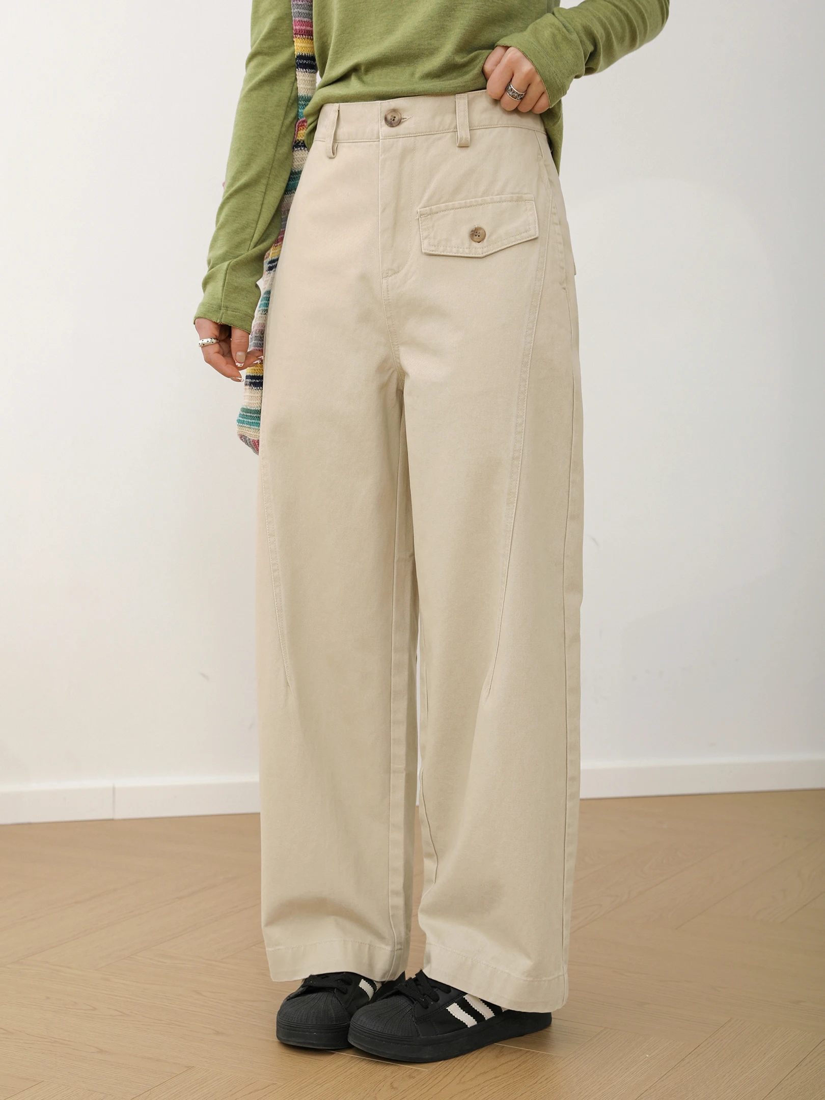 Spring 2026 New Retro Deconstructed Tailored Workwear Knife Jeans Loose Versatile Long Pants Women's Tee-wood Socie
Spring 2026 New Retro Deconstructed Tailored Workwear Knife Jeans Loose Versatile Long Pants Women's Tee-wood Socie