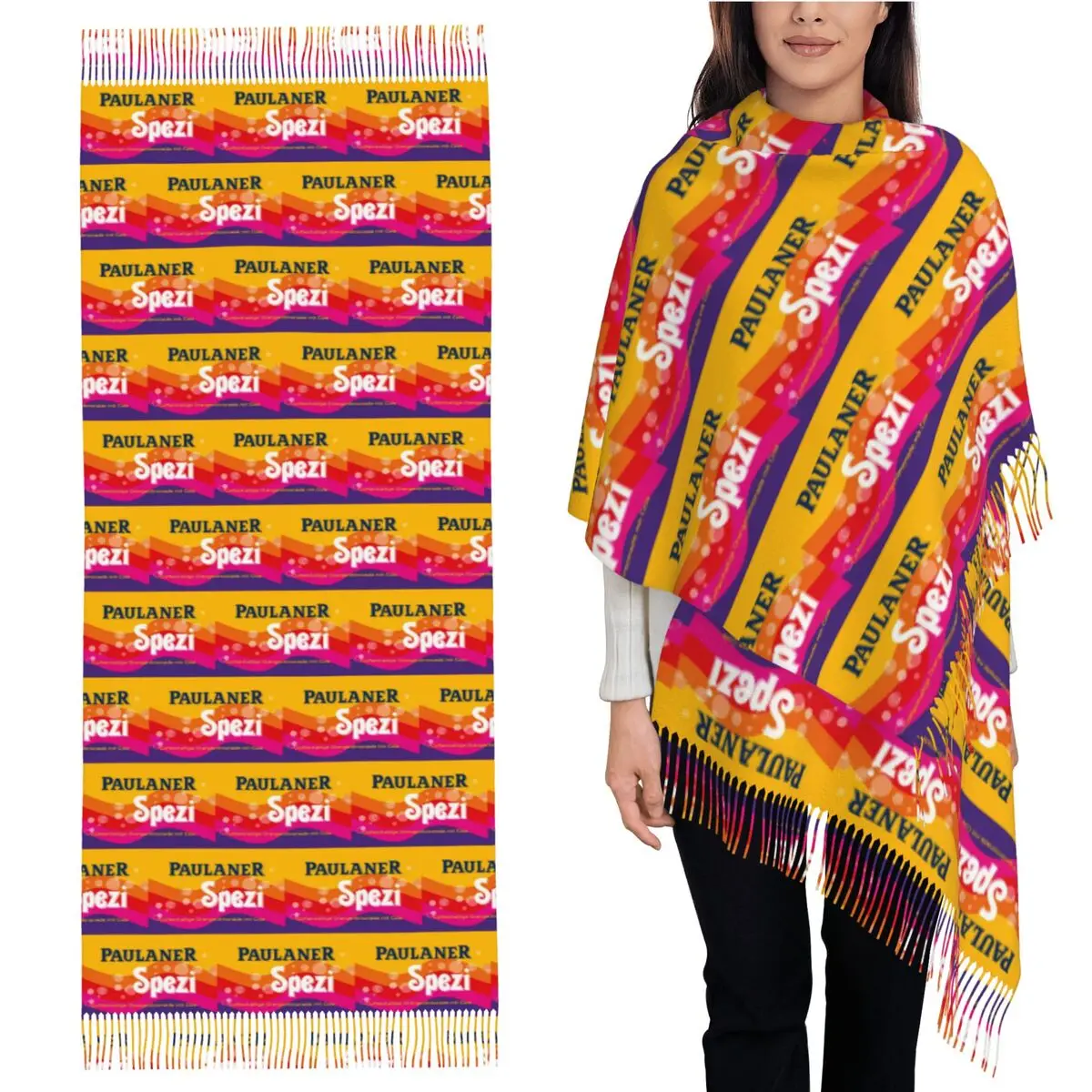 PaulanerSpezi Munich Scarf Tassel Scarves Women Soft Warm Shawls and Wraps Large Fall Winter Shawl Wrap
PaulanerSpezi Munich Scarf Tassel Scarves Women Soft Warm Shawls and Wraps Large Fall Winter Shawl Wrap