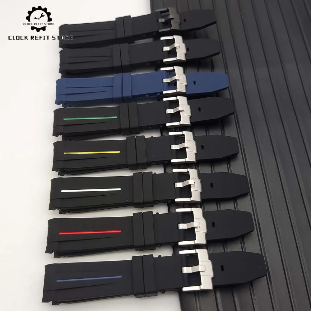 Rubber Strap, 20mm Comfort Sport Water Resistant Replacement Strap, Men's and Women's Automatic Mechanical Strap Replacement
Rubber Strap, 20mm Comfort Sport Water Resistant Replacement Strap, Men's and Women's Automatic Mechanical Strap Replacement