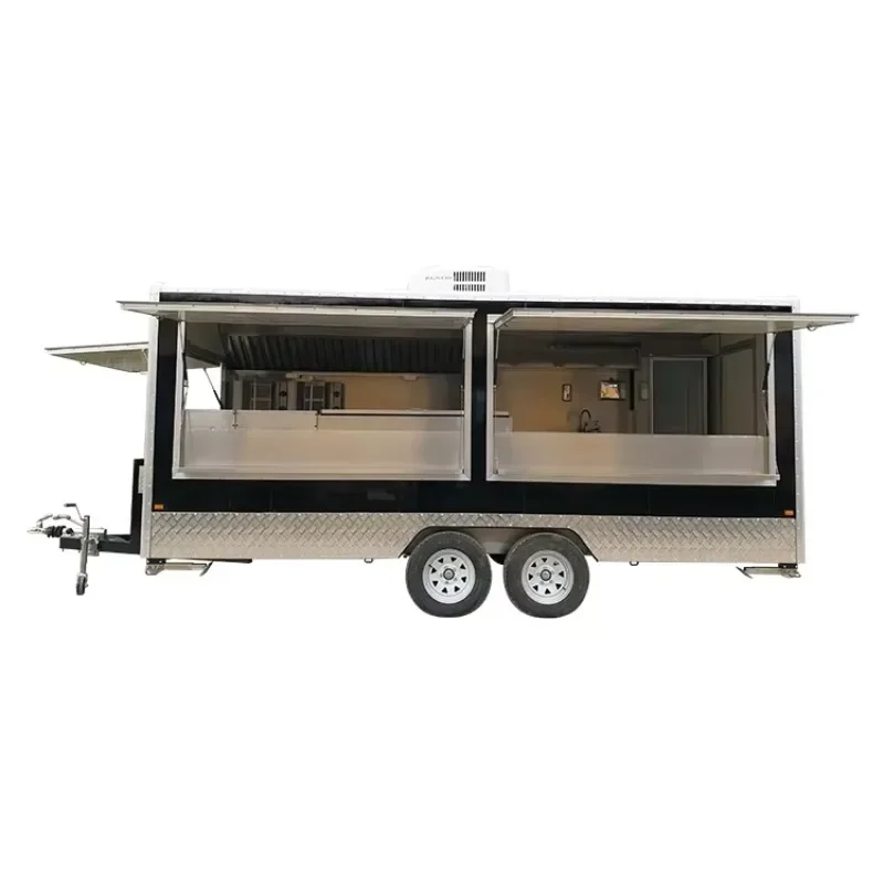 Customized Factory Price Mobile Street Food Truck Fully Equipment Food Trailer Square Hamburgers Pizza Bbq Fast Food Trailer For
Customized Factory Price Mobile Street Food Truck Fully Equipment Food Trailer Square Hamburgers Pizza Bbq Fast Food Trailer For
