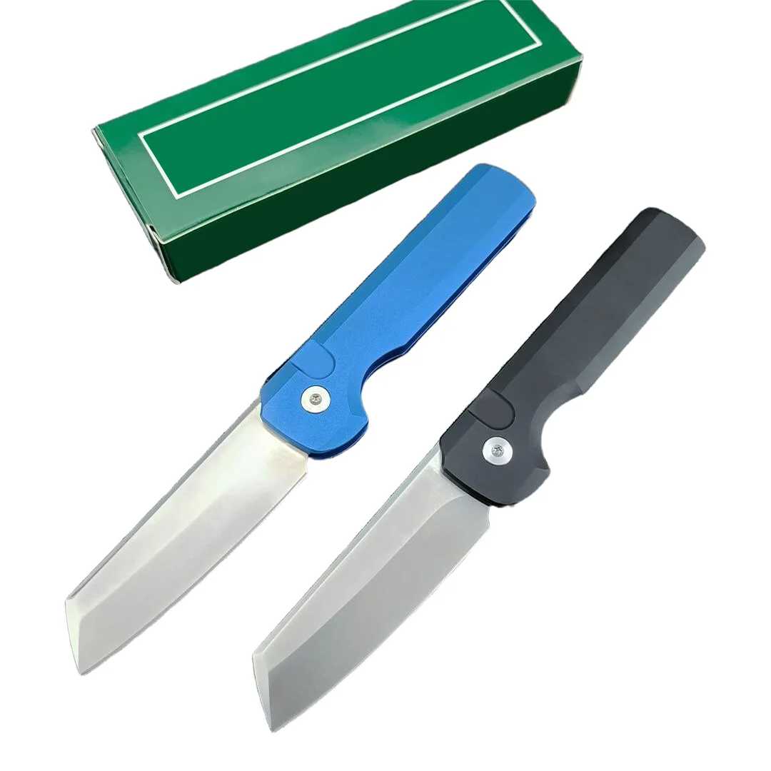 Pro 5301 Godfather Folding Knife 154-CM Plain Blade Aluminum Handles
Pro 5301 Godfather Folding Knife 154-CM Plain Blade Aluminum Handles