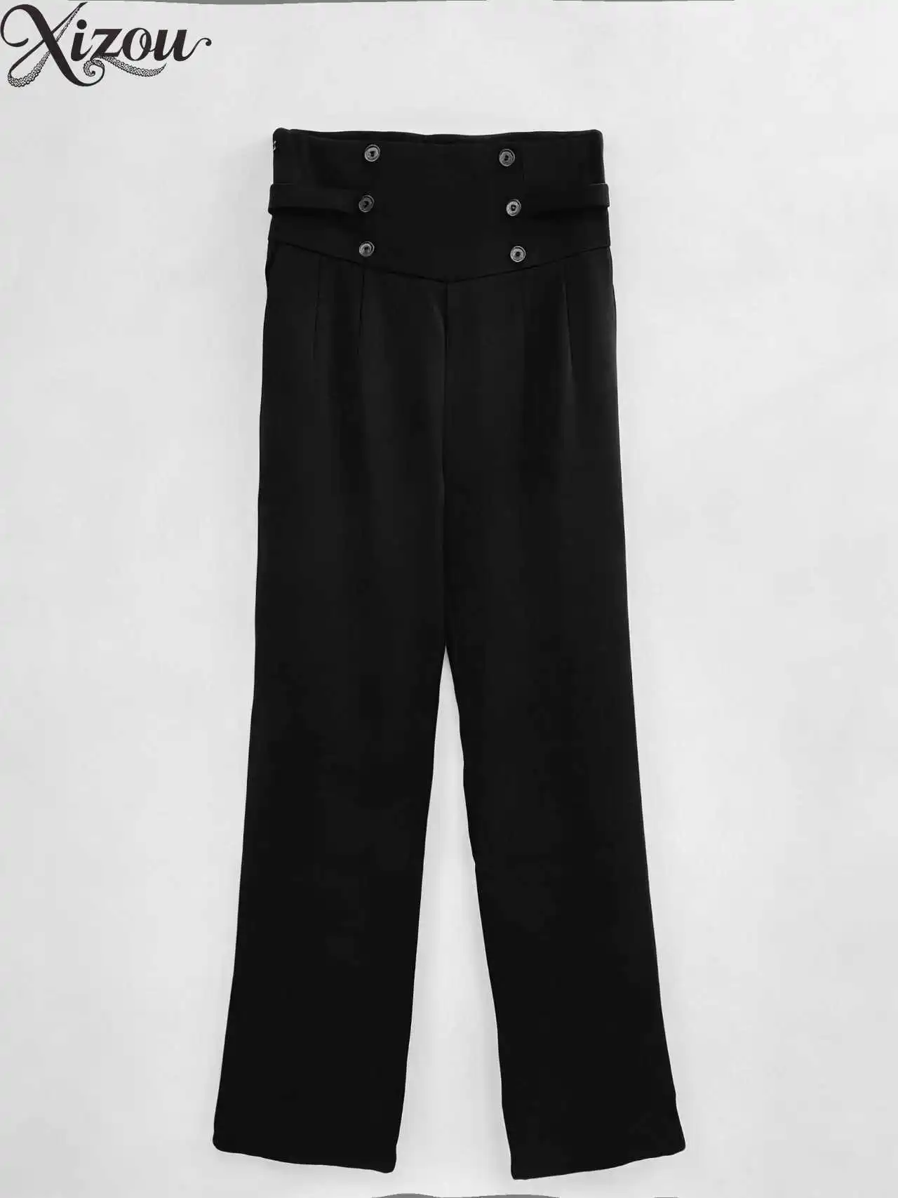 Spring Autumn Lolita Style High Waist Straight Long Pants Vintage Court Unisex Solid Color Casual Trousers for Women
Spring Autumn Lolita Style High Waist Straight Long Pants Vintage Court Unisex Solid Color Casual Trousers for Women