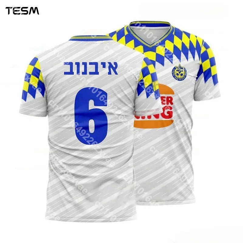 TESM Men Retro Jersey T-Shirt Women Sports Top Children Casual Short-Sleeved T-Shirt High-Definition Printing Breathable Shirt
TESM Men Retro Jersey T-Shirt Women Sports Top Children Casual Short-Sleeved T-Shirt High-Definition Printing Breathable Shirt
