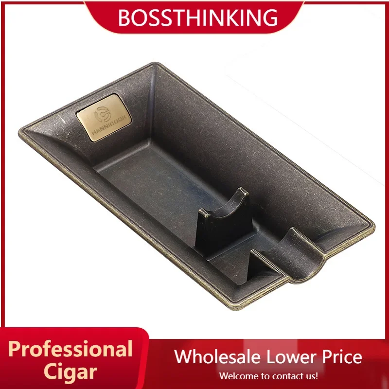 Cigar Ashtray Luxury Metal Zinc Alloy Retro Single Slot Portable Durable Cigar Ashtray Outdoor Smoking Cigar Accessories
Cigar Ashtray Luxury Metal Zinc Alloy Retro Single Slot Portable Durable Cigar Ashtray Outdoor Smoking Cigar Accessories