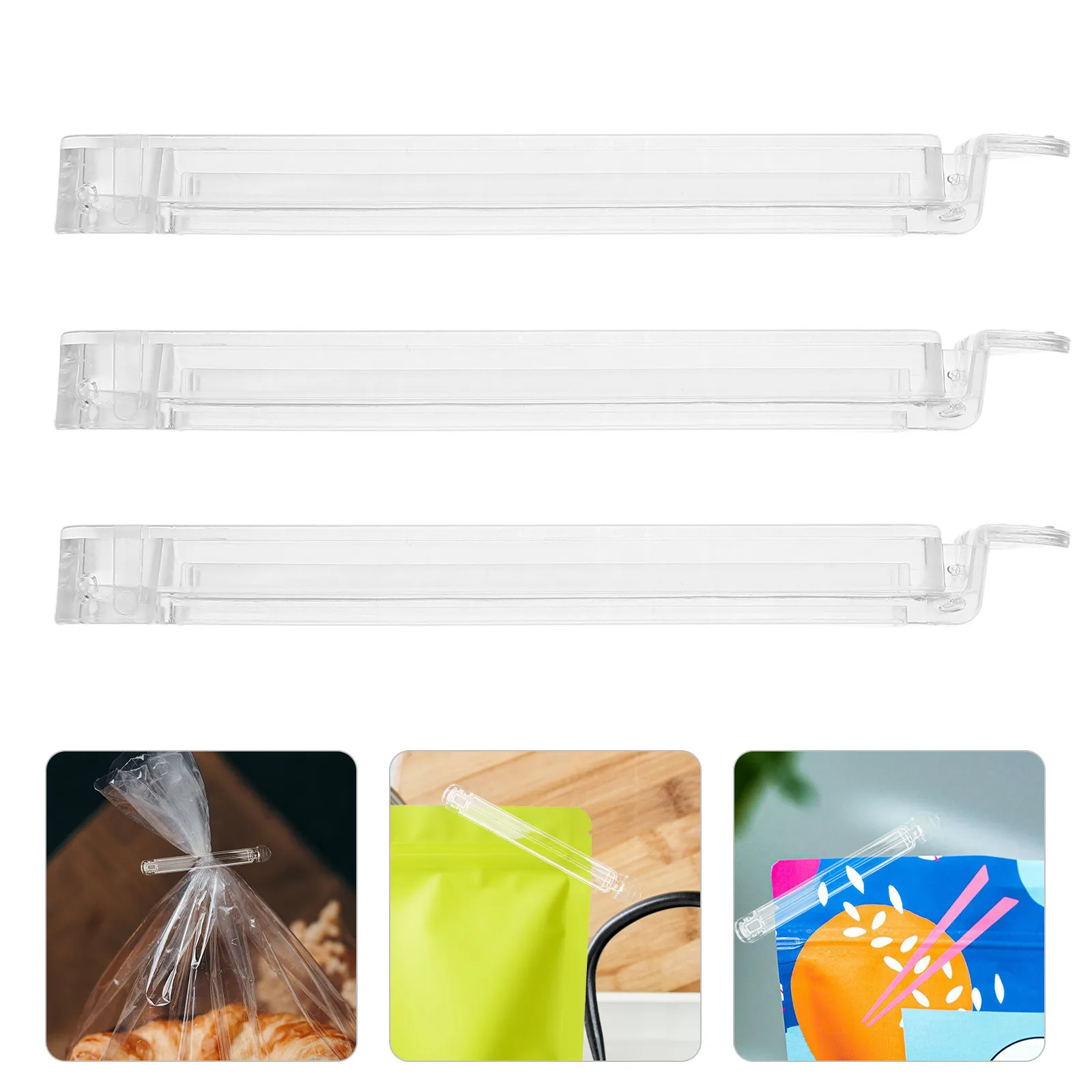 5Pcs Food Sealing Clips Easy Use Resealable Clamps for Chip Tea Coffee Bag Freshness Preservation Kitchen Tool
5Pcs Food Sealing Clips Easy Use Resealable Clamps for Chip Tea Coffee Bag Freshness Preservation Kitchen Tool