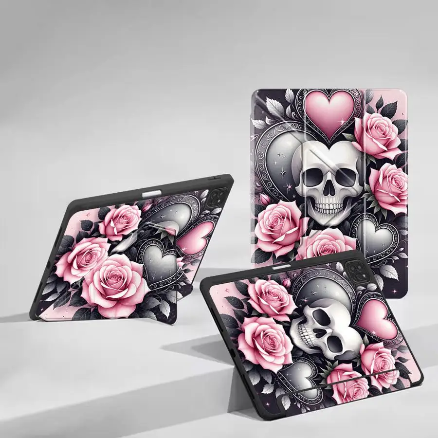 Tablet Case For iPad Air 4 5 M3 M2 M4 11inch Pro 11 10 9 8 7 th 12.9inch Pro 2025 Mini 6 7 Holder Cover Skeleton Flower Cool
Tablet Case For iPad Air 4 5 M3 M2 M4 11inch Pro 11 10 9 8 7 th 12.9inch Pro 2025 Mini 6 7 Holder Cover Skeleton Flower Cool