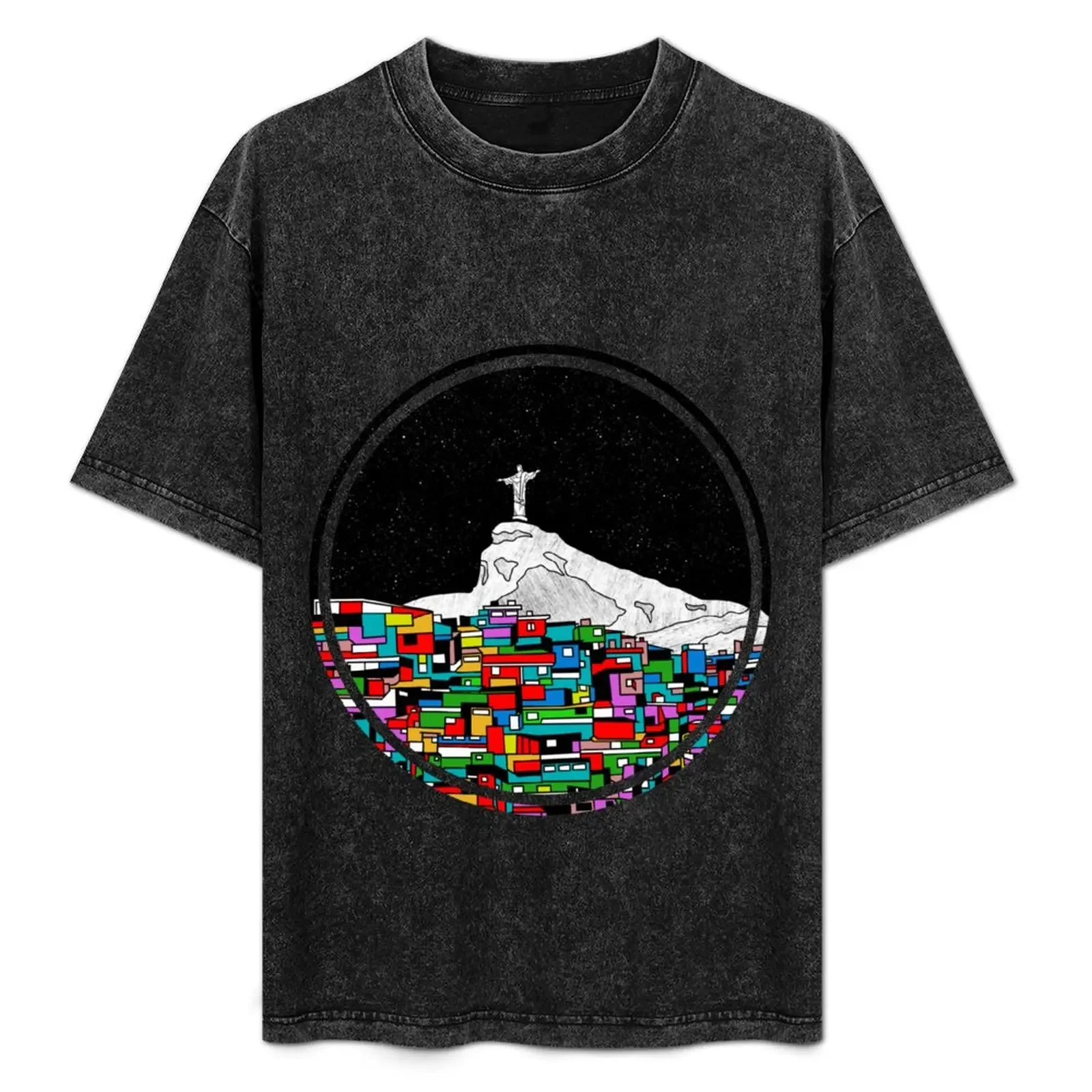 Christ the Redeemer Rio de Janeiro T-Shirt Modern Print Casual T-Shirt
Christ the Redeemer Rio de Janeiro T-Shirt Modern Print Casual T-Shirt