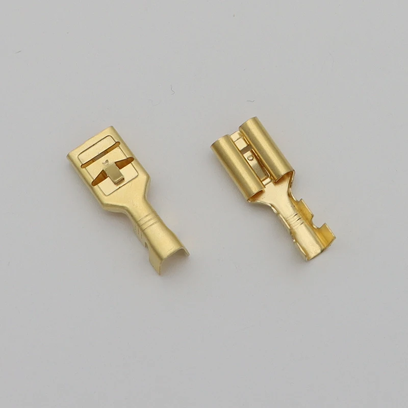 50/100Pcs DJ621-E9.5 Female Crimp Terminal 9.5 High Current Car Automotive Connector Spade Terminals for 2-6mm2 Cable
50/100Pcs DJ621-E9.5 Female Crimp Terminal 9.5 High Current Car Automotive Connector Spade Terminals for 2-6mm2 Cable