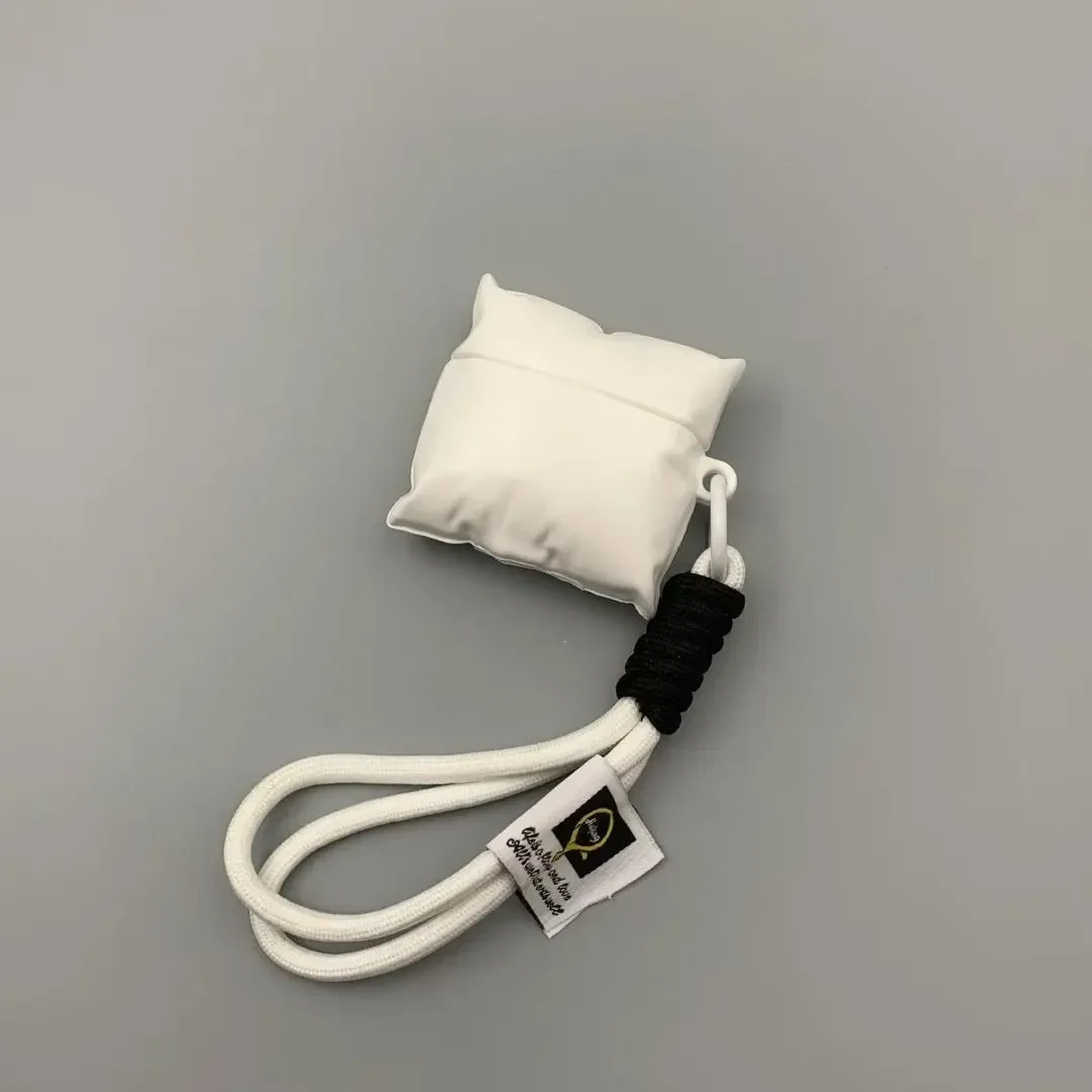 【Creative Fun White Pillow Silicone Case】Compatible with AirPods Pro 2/3 & AirPods 4 | Soft Protective Cover | Trendy Style
【Creative Fun White Pillow Silicone Case】Compatible with AirPods Pro 2/3 & AirPods 4 | Soft Protective Cover | Trendy Style