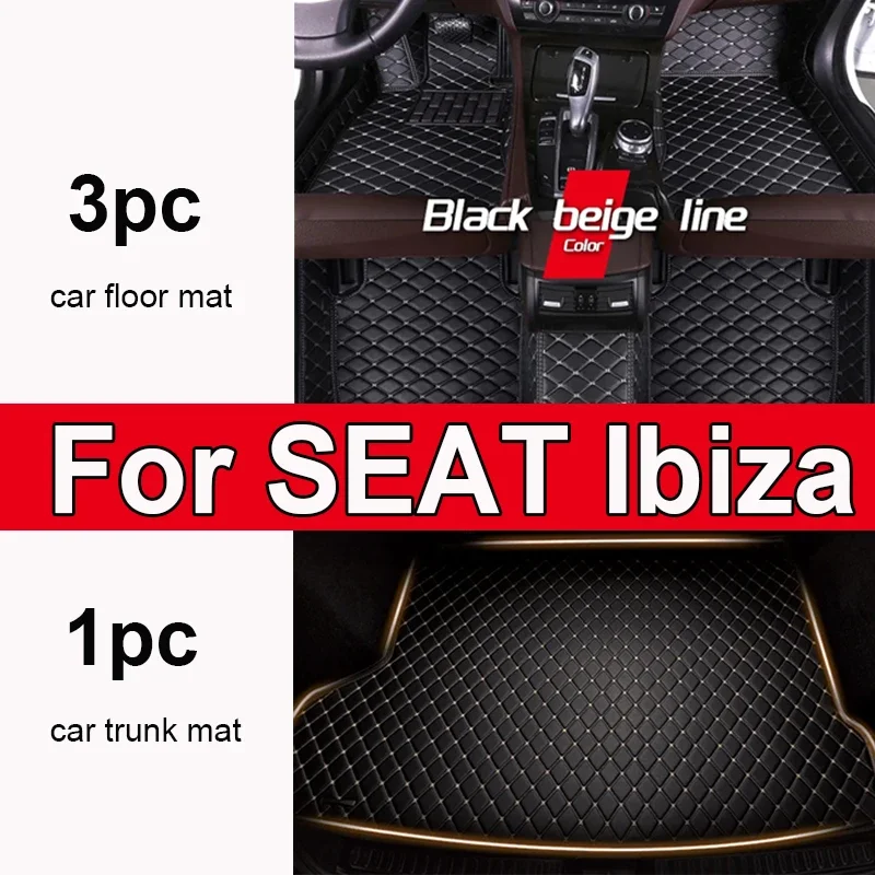Custom Automotive Car Floor Mats For SEAT Ibiza 2018 2019 2020 2021 Auto Luxury Leather Men Women Car Mats Full Coverage 0527
Custom Automotive Car Floor Mats For SEAT Ibiza 2018 2019 2020 2021 Auto Luxury Leather Men Women Car Mats Full Coverage 0527