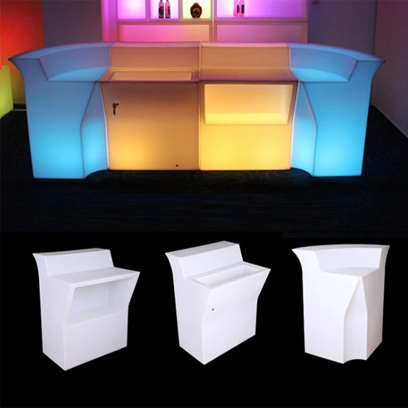 Waterproof LED Plastic Portable Mobile Bar Counter for Outdoor Indoor Nightclub
Waterproof LED Plastic Portable Mobile Bar Counter for Outdoor Indoor Nightclub