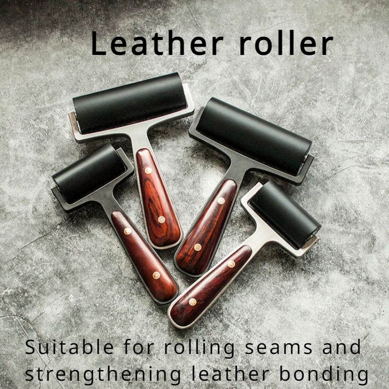 Wood Handle Leather Solid Stainless Steel Push Wheel Press Wheel DIY Handwork Leather Goods Material Bonding and Pressing Tool
Wood Handle Leather Solid Stainless Steel Push Wheel Press Wheel DIY Handwork Leather Goods Material Bonding and Pressing Tool