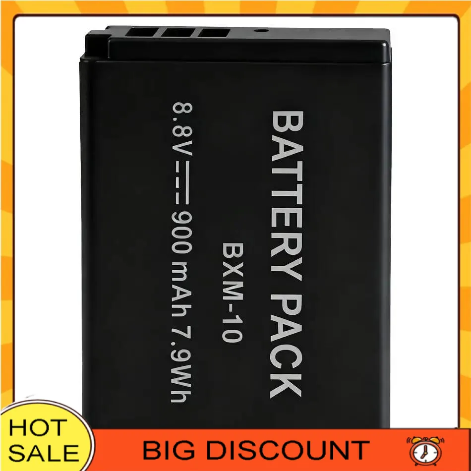Camera Battery High-Efficiency Bxm-10 900Mah For Xiaomi YI-M1 Long-Lasting
Camera Battery High-Efficiency Bxm-10 900Mah For Xiaomi YI-M1 Long-Lasting