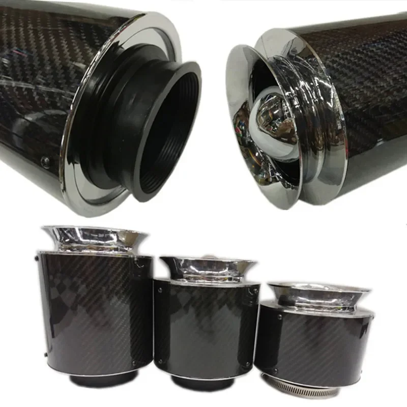 Universal Interface Air Filters Carbon Fiber High Performance Cold Air Intake Filter Racing Car 3 Inch Induction Pipe Hose Kit
Universal Interface Air Filters Carbon Fiber High Performance Cold Air Intake Filter Racing Car 3 Inch Induction Pipe Hose Kit