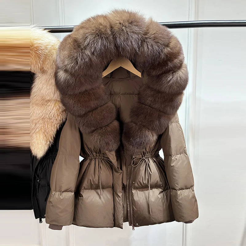 2026 New Style Thickened Short down Jacket Women's Fashion Slimming Fur Collar Coat Warm Cozy Zipper Pocket Long Sleeve
2026 New Style Thickened Short down Jacket Women's Fashion Slimming Fur Collar Coat Warm Cozy Zipper Pocket Long Sleeve