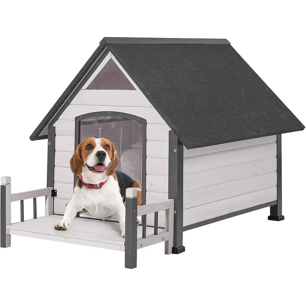 Dog House Outdoor Waterproo Dog Kennel or Small to Medium Size Dogs Doghouse Puppy Shelter with Elevated loor or Winter (White-A
Dog House Outdoor Waterproo Dog Kennel or Small to Medium Size Dogs Doghouse Puppy Shelter with Elevated loor or Winter (White-A