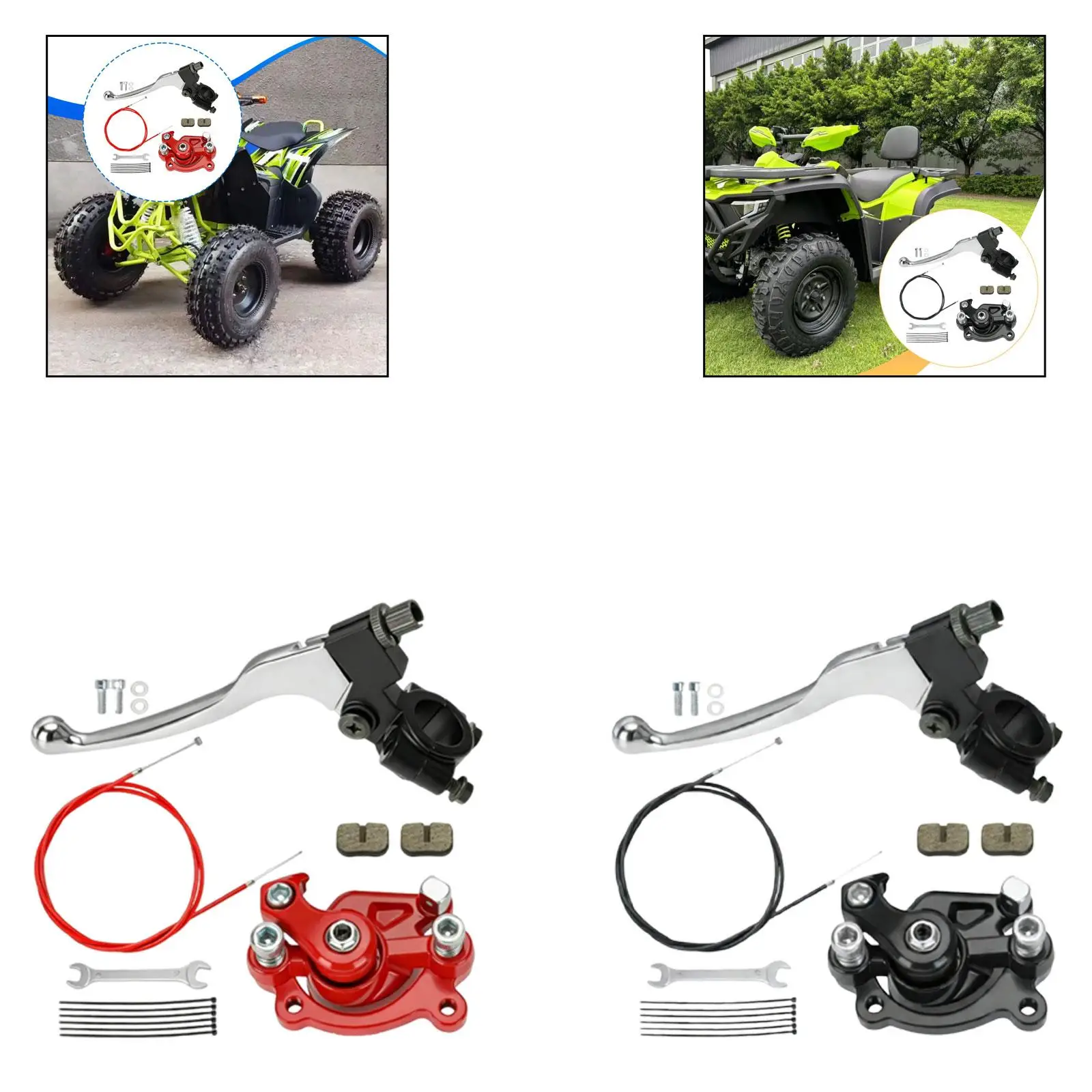 Mini Bike Brake Lever and Caliper Assembly for Coleman CT100U CC100X MBX10 MBX11 ATV Straight Fit Design
Mini Bike Brake Lever and Caliper Assembly for Coleman CT100U CC100X MBX10 MBX11 ATV Straight Fit Design