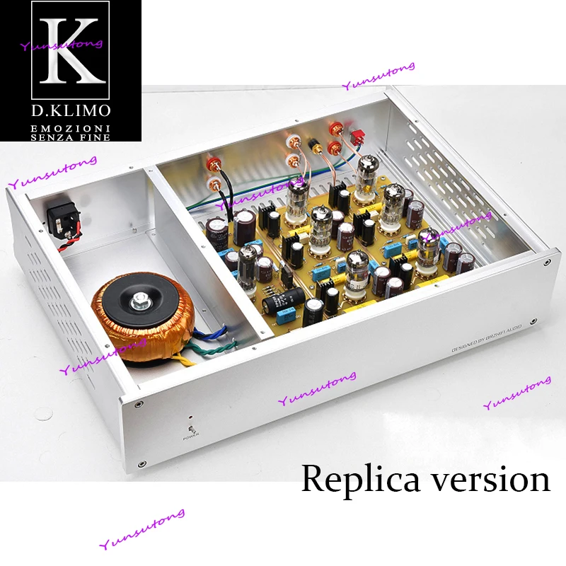Reference D.Klimo tube phono amplifier mm mc 12at7 reproduction of the original line HIFI high-end audiophile tube amplifier
Reference D.Klimo tube phono amplifier mm mc 12at7 reproduction of the original line HIFI high-end audiophile tube amplifier