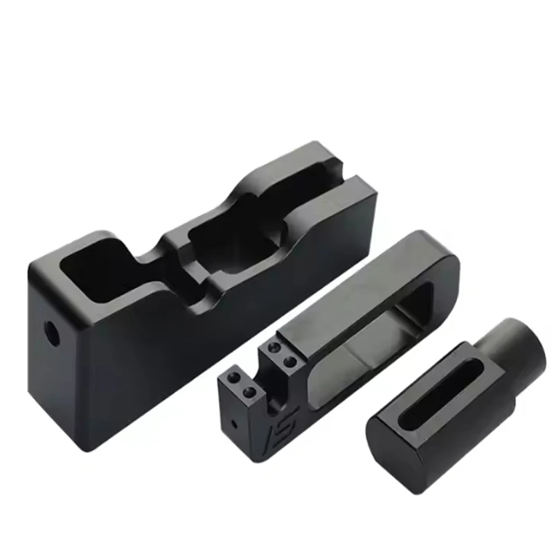CNC Machining Anodized Black Aluminum Metal Mechanical Fixture Customized Precision Tooling Accessories
CNC Machining Anodized Black Aluminum Metal Mechanical Fixture Customized Precision Tooling Accessories