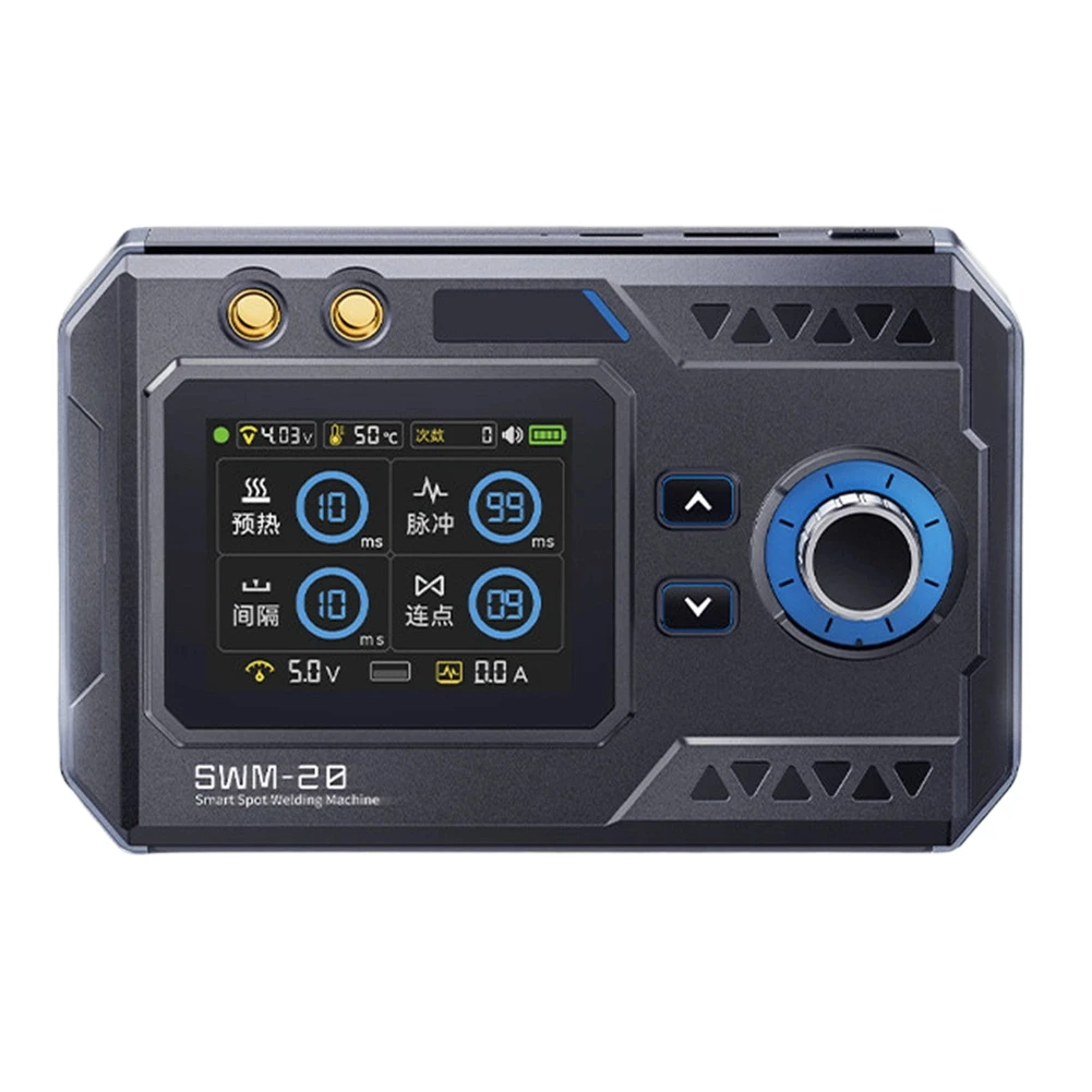 Сварочная ручка SWM-20 с TFT-экраном 2,4 дюйма, 10000 настраиваемых параметров, режимы предварительного нагрева, импульсного и постоянного сварочного процесса
Сварочная ручка SWM-20 с TFT-экраном 2,4 дюйма, 10000 настраиваемых параметров, режимы предварительного нагрева, импульсного и постоянного сварочного процесса