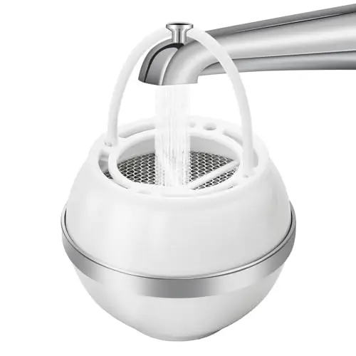 Bath Ball Filter-Bathtub Water Filter Remove Chlorine Improve Water Quality to Softer, Smoother Skin, Shower,BPA Free
Bath Ball Filter-Bathtub Water Filter Remove Chlorine Improve Water Quality to Softer, Smoother Skin, Shower,BPA Free