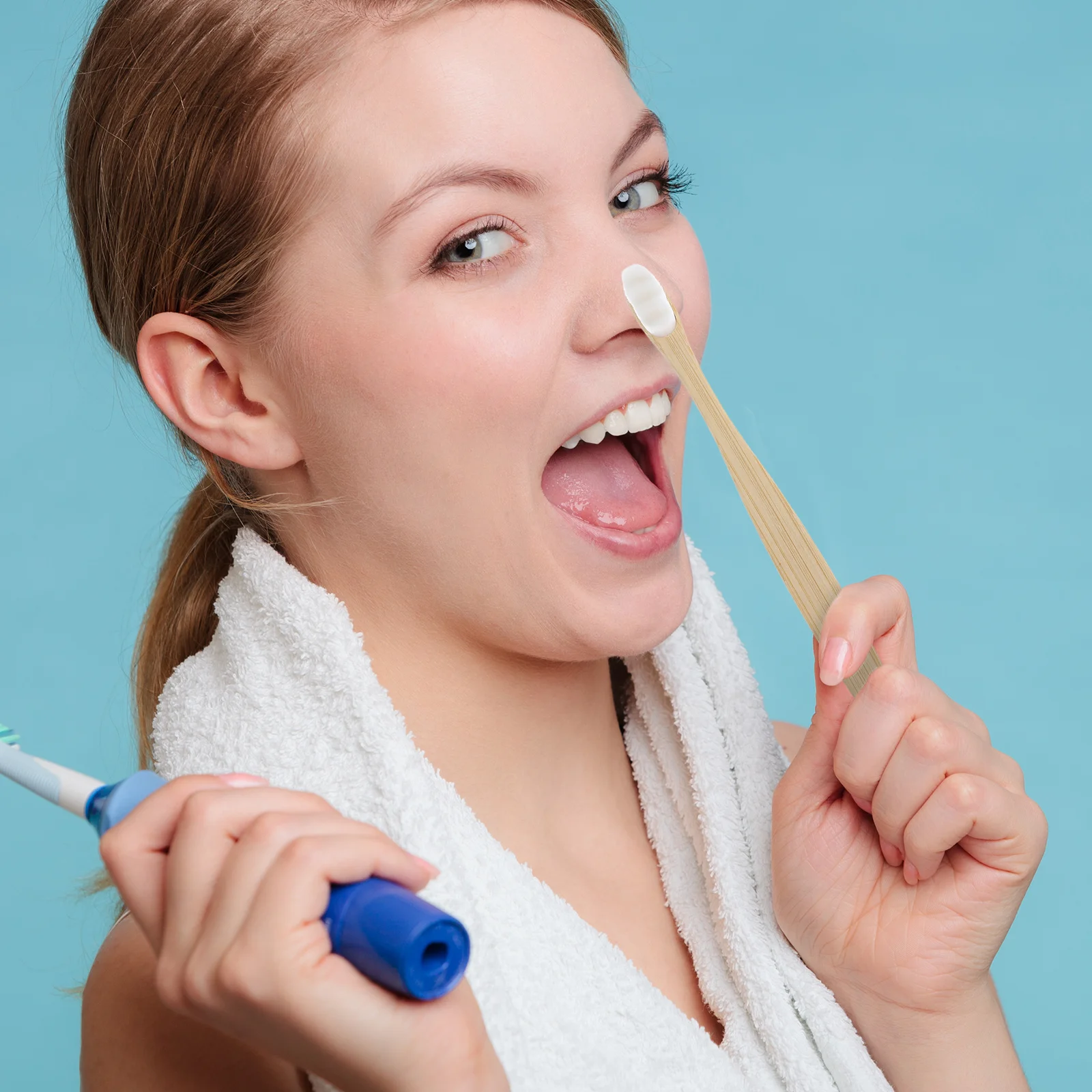 5Pcs Minimalist Round Head Toothbrush Soft Bristles Ergonomic Handle Travel Use Gentle on Gums Toothbrush Pack for Adults
5Pcs Minimalist Round Head Toothbrush Soft Bristles Ergonomic Handle Travel Use Gentle on Gums Toothbrush Pack for Adults