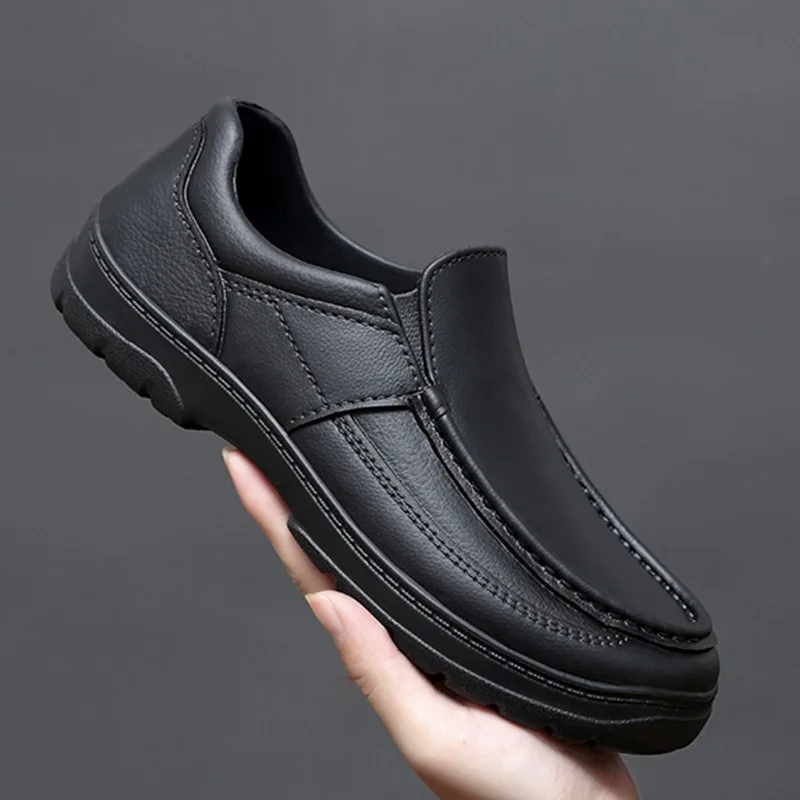 Man Shoes Waterproof Oil-proof Chef Shoes Lightweight EVA Kitchen Work Shoes Comfort Soft Loafers Casual Moccasins Rain Footwear
Man Shoes Waterproof Oil-proof Chef Shoes Lightweight EVA Kitchen Work Shoes Comfort Soft Loafers Casual Moccasins Rain Footwear