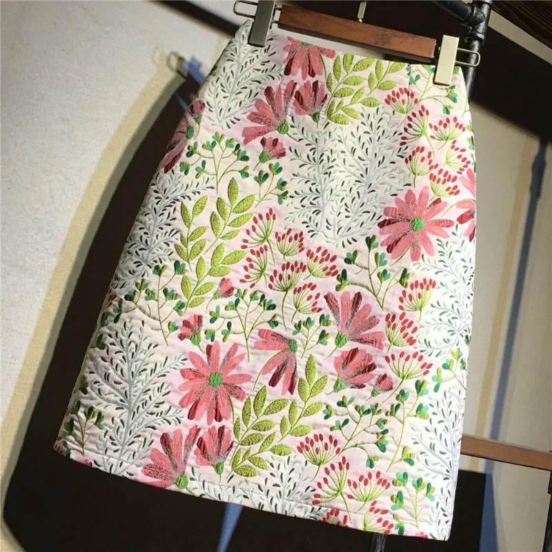 2024 New Spring/Summer New Jacquard Hip Skirt High Waist A-line Skirt Fragmented Flower Skirt Women's Dress Fashion P543
2024 New Spring/Summer New Jacquard Hip Skirt High Waist A-line Skirt Fragmented Flower Skirt Women's Dress Fashion P543