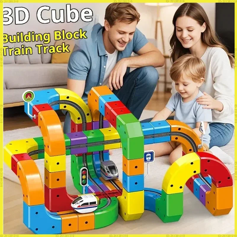 XTKM In Stock Electric Magnetic Track Set Anti Gravity Vehicles 3D Cube Building Block 123 Pieces Stem Creative Diy Railway Gift
XTKM In Stock Electric Magnetic Track Set Anti Gravity Vehicles 3D Cube Building Block 123 Pieces Stem Creative Diy Railway Gift