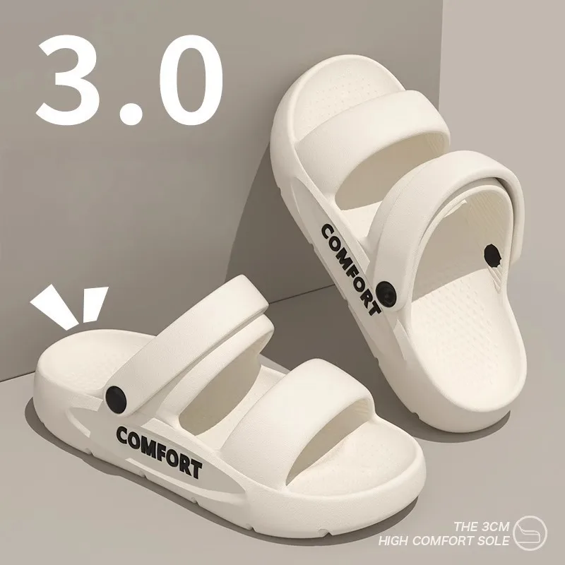 Unisex Buckle Slide Sandals Thick Sole EVA Non-slip Cloud Slippers 2026 Summer Casual Outdoor Beach Bathroom Shoes Men Women
Unisex Buckle Slide Sandals Thick Sole EVA Non-slip Cloud Slippers 2026 Summer Casual Outdoor Beach Bathroom Shoes Men Women
