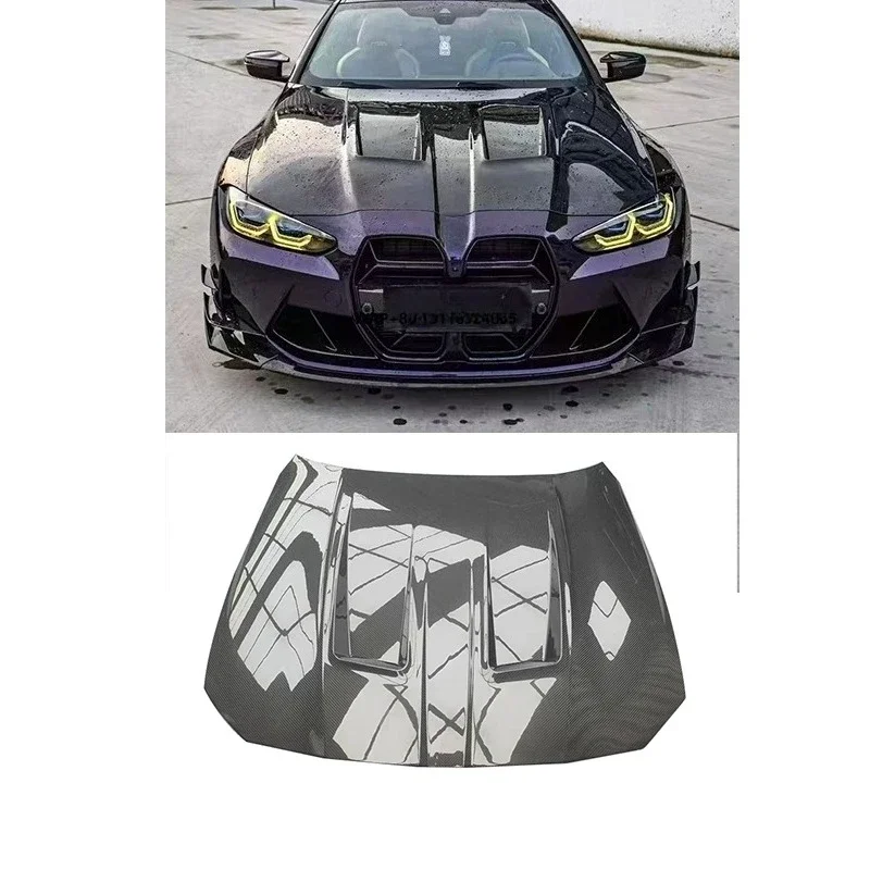 High Quality Dry Carbon Fiber N Style Dry Carbon Fiber Hood Cover for M3 G80 M4 G82 G83 Engine Bonnet Bodykit
High Quality Dry Carbon Fiber N Style Dry Carbon Fiber Hood Cover for M3 G80 M4 G82 G83 Engine Bonnet Bodykit