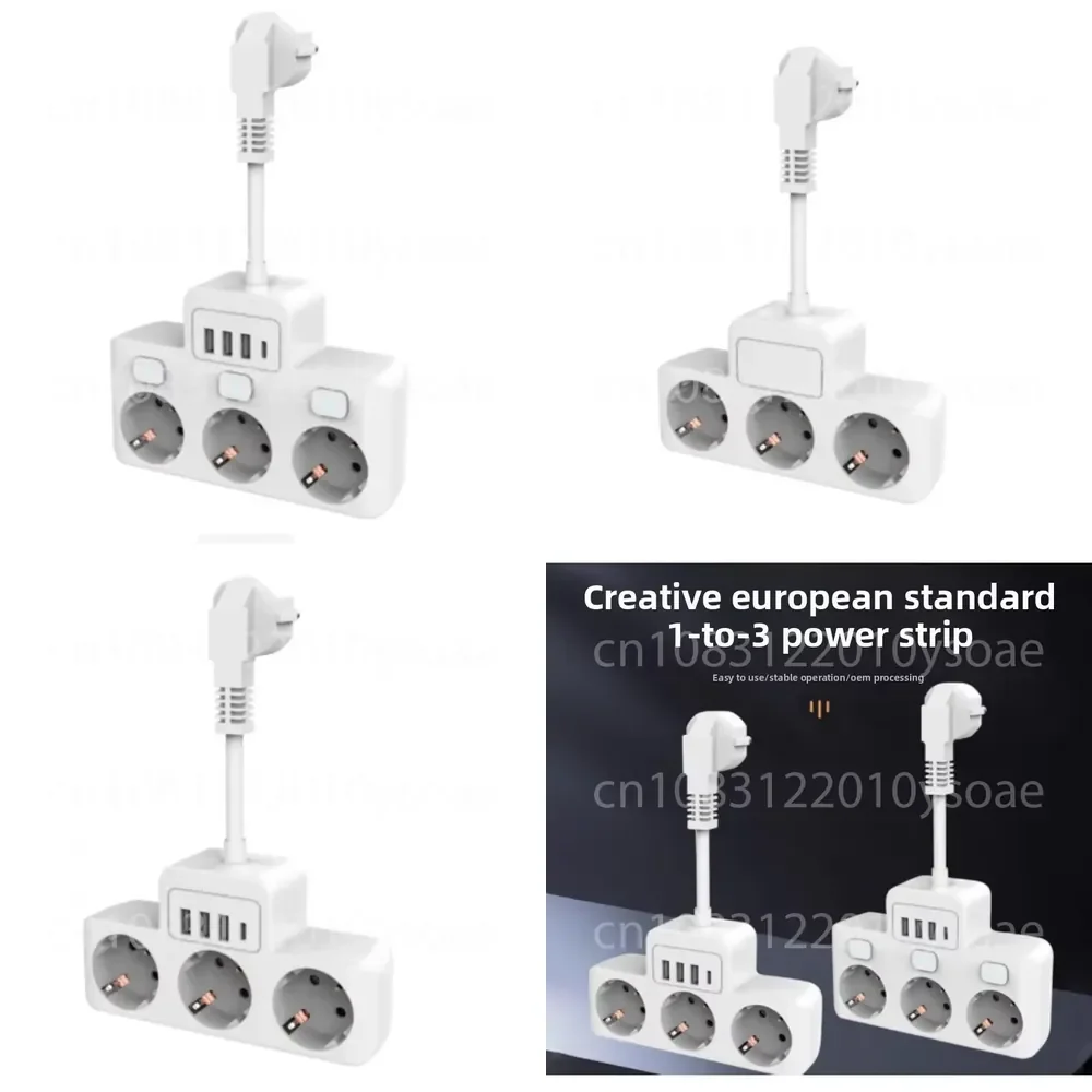 European Standard Power Strip Expansion Compact One Turn Multi-belt Switch USB Short Line Plug-in Board
European Standard Power Strip Expansion Compact One Turn Multi-belt Switch USB Short Line Plug-in Board