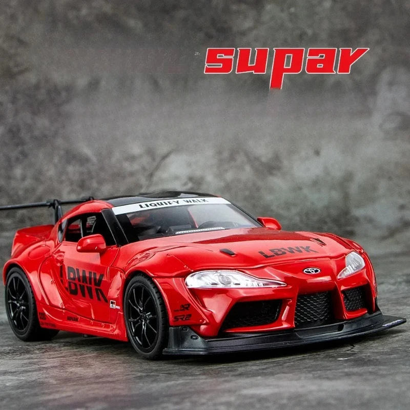 1:22 SUPRA alloy car model simulation sports car toy desktop bedroom ornament for children gifts
1:22 SUPRA alloy car model simulation sports car toy desktop bedroom ornament for children gifts