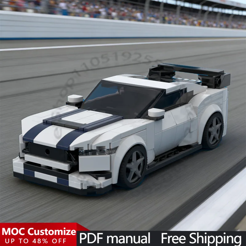 343 PCS Race Car Building Kit 2025 High-Performance Muscle Car MOC Customize Modular Building Block Kids DIY Toy Birthday Gift
343 PCS Race Car Building Kit 2025 High-Performance Muscle Car MOC Customize Modular Building Block Kids DIY Toy Birthday Gift
