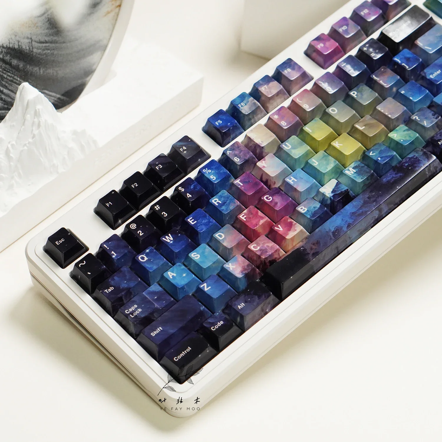 Symphony Nebula Highlight Edition, Blue PBT Sublimation Original Factory 68 980 75 87 104 Keycaps
Symphony Nebula Highlight Edition, Blue PBT Sublimation Original Factory 68 980 75 87 104 Keycaps