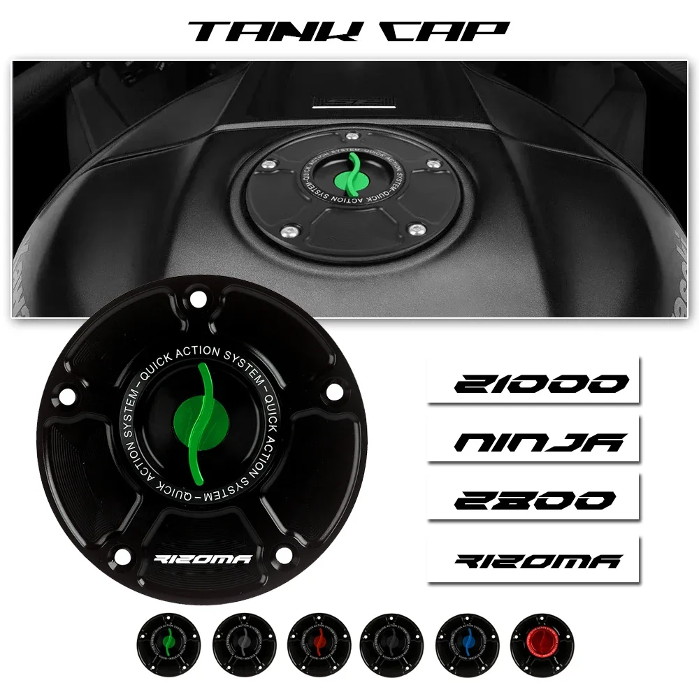 for KAWASAKI VERSYS 650 ZX10R ER6N/F ZX-6R Z750 Z800 Z1000 NINJA H2 ZX14R Motorcycle Racing Quick Release Tank Fuel Case Gas Cap
for KAWASAKI VERSYS 650 ZX10R ER6N/F ZX-6R Z750 Z800 Z1000 NINJA H2 ZX14R Motorcycle Racing Quick Release Tank Fuel Case Gas Cap