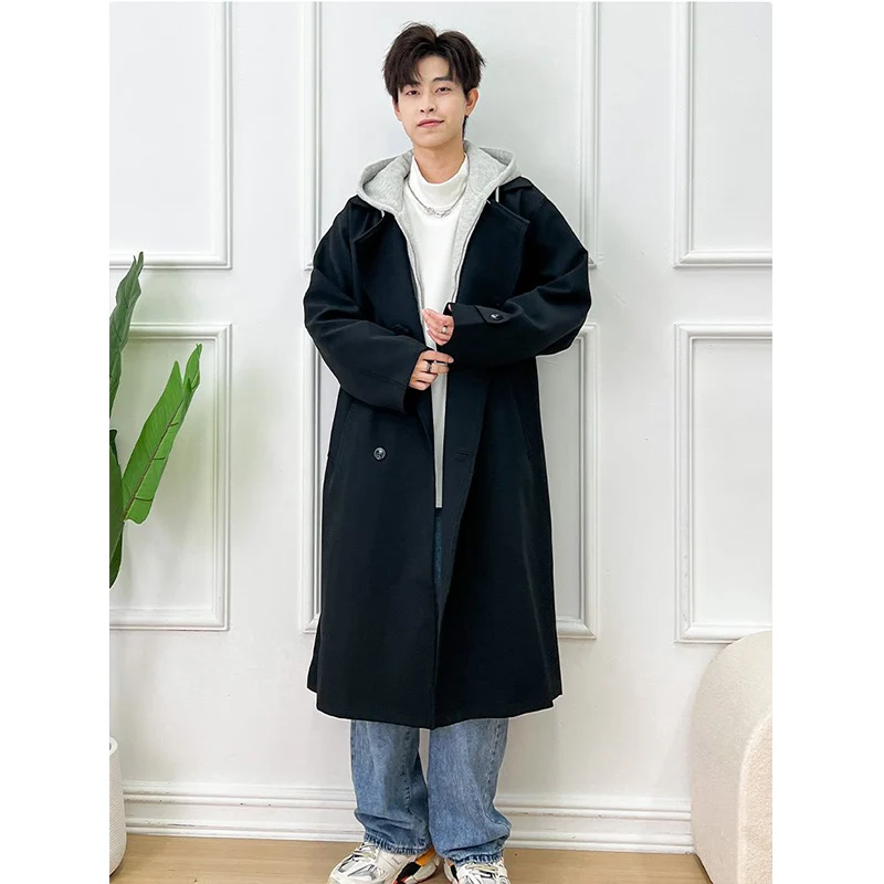 Мужская ветровка больших размеров Jaet средней длины, свободная посадка, повседневная верхняя одежда с капюшоном, искусственная двухсекционная солнцезащитная одежда
Мужская ветровка больших размеров Jaet средней длины, свободная посадка, повседневная верхняя одежда с капюшоном, искусственная двухсекционная солнцезащитная одежда