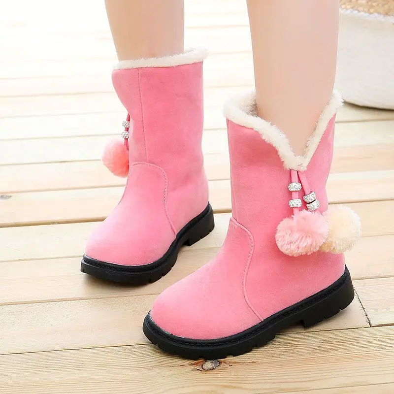 Trendy New Girls Boots Autumn And Winter Children Princess Shoes Fashion Kids Snow Boots Warm Baby Boots
Trendy New Girls Boots Autumn And Winter Children Princess Shoes Fashion Kids Snow Boots Warm Baby Boots