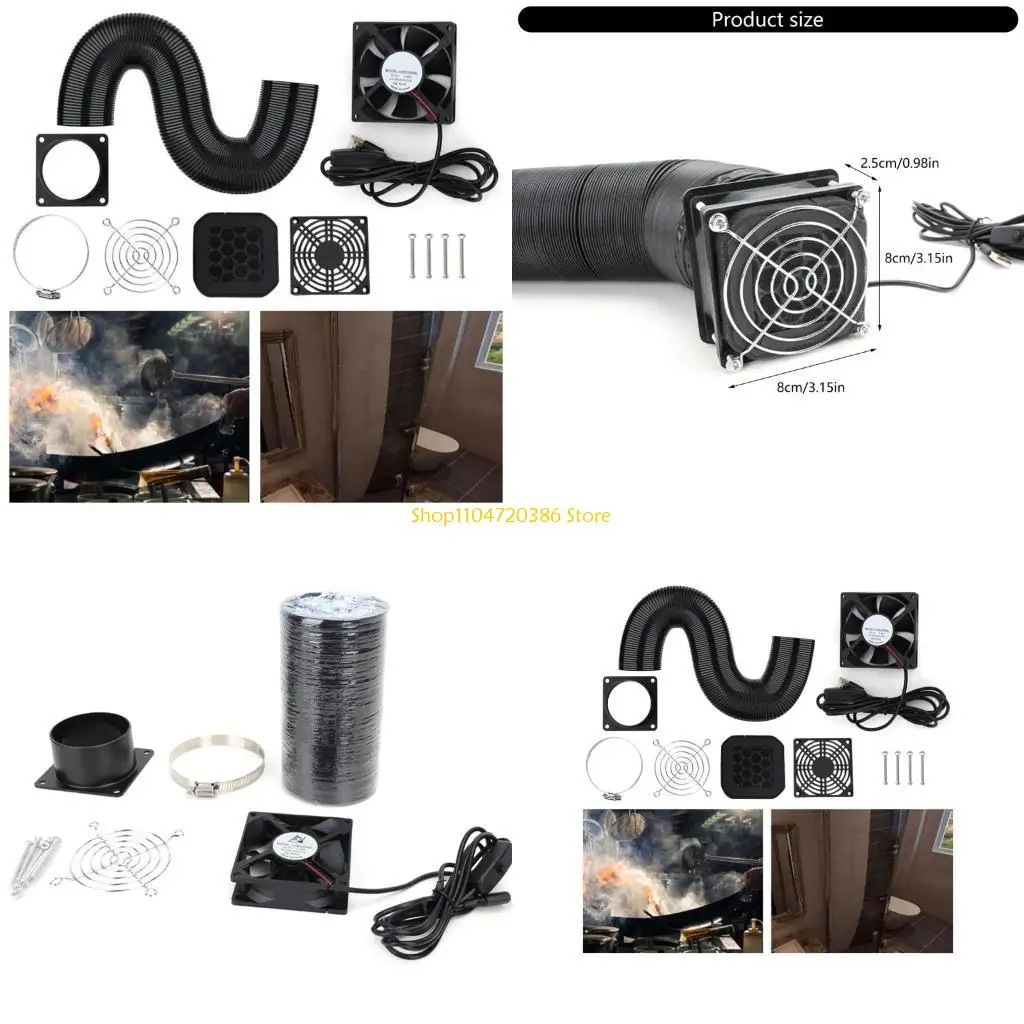 K0EA USB 5V Powered Ventilation System 800x800x250mm 4000RPM Fan for Smokes Remover
K0EA USB 5V Powered Ventilation System 800x800x250mm 4000RPM Fan for Smokes Remover