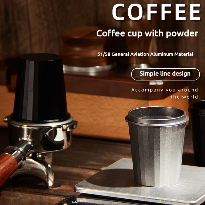 Aviation aluminum coffee grinder, coffee machine powder cup grinder, screening machine, powder ring, coffee grinder powder cup
Aviation aluminum coffee grinder, coffee machine powder cup grinder, screening machine, powder ring, coffee grinder powder cup