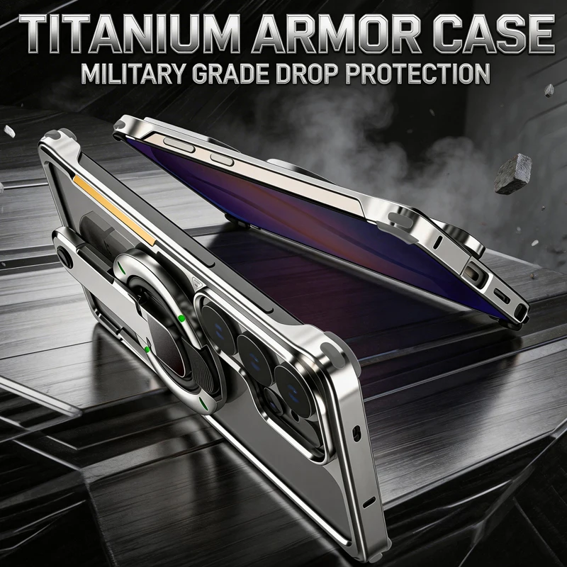 For Magnetic Case for Samsung Galaxy S26 Ultra Borderless Cool Shield 360 ° Bracket Anti Shock Back Cover
For Magnetic Case for Samsung Galaxy S26 Ultra Borderless Cool Shield 360 ° Bracket Anti Shock Back Cover