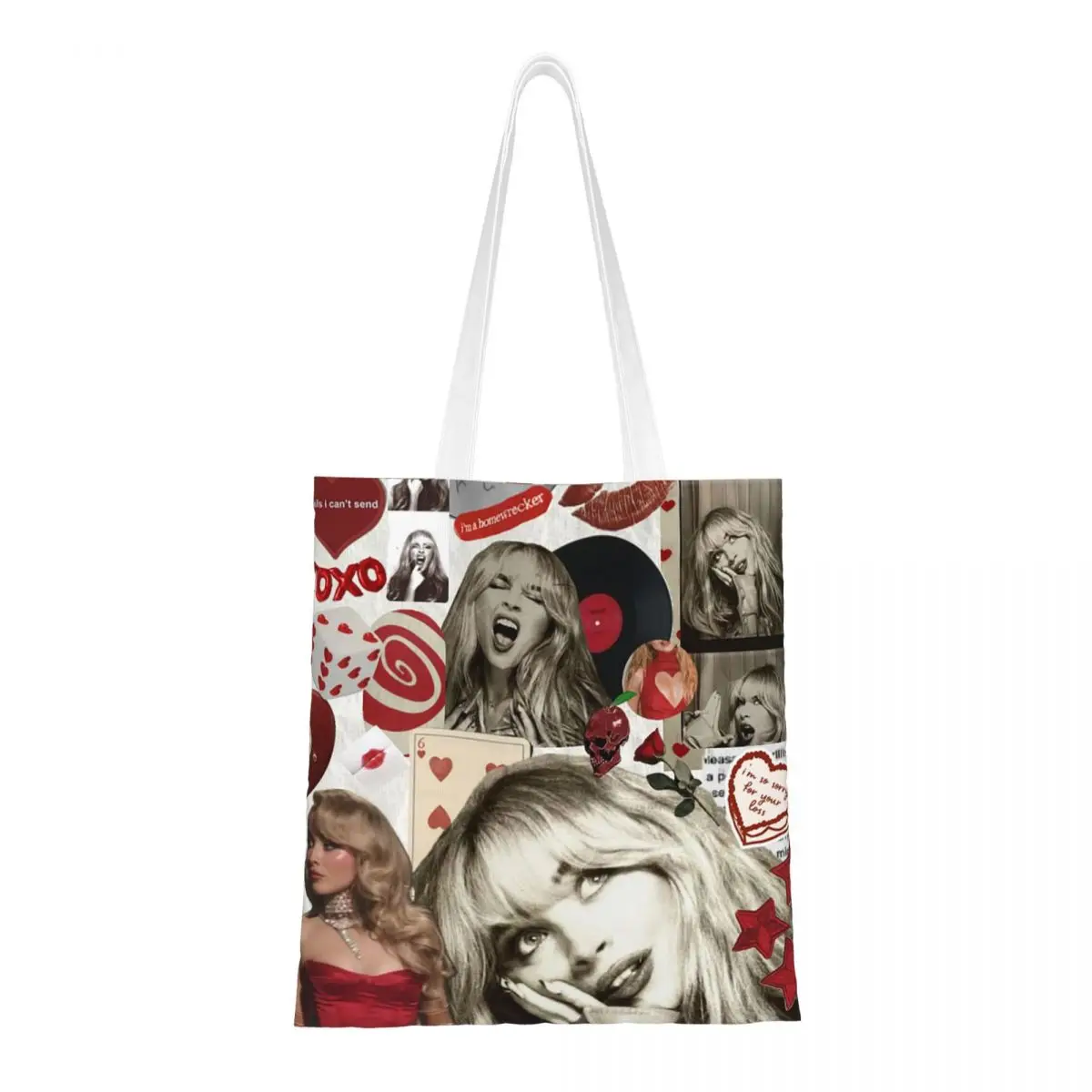 Сумки для покупок Sabrina Carpenter, женская парусиновая большая сумка, складная сумка через плечо для девочек, дорожная сумка
Сумки для покупок Sabrina Carpenter, женская парусиновая большая сумка, складная сумка через плечо для девочек, дорожная сумка