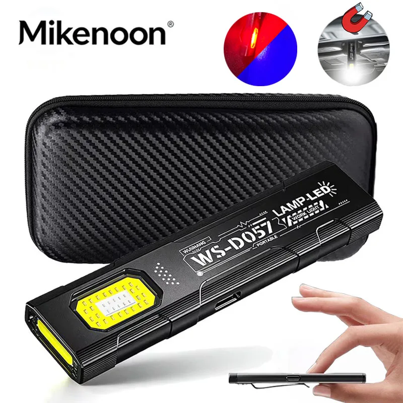Portable Mini COB LED Keychain Flashlight Rechargeable EDC Work Light With Magnetic Outdoor Camping Walking Pocket Lamp
Portable Mini COB LED Keychain Flashlight Rechargeable EDC Work Light With Magnetic Outdoor Camping Walking Pocket Lamp